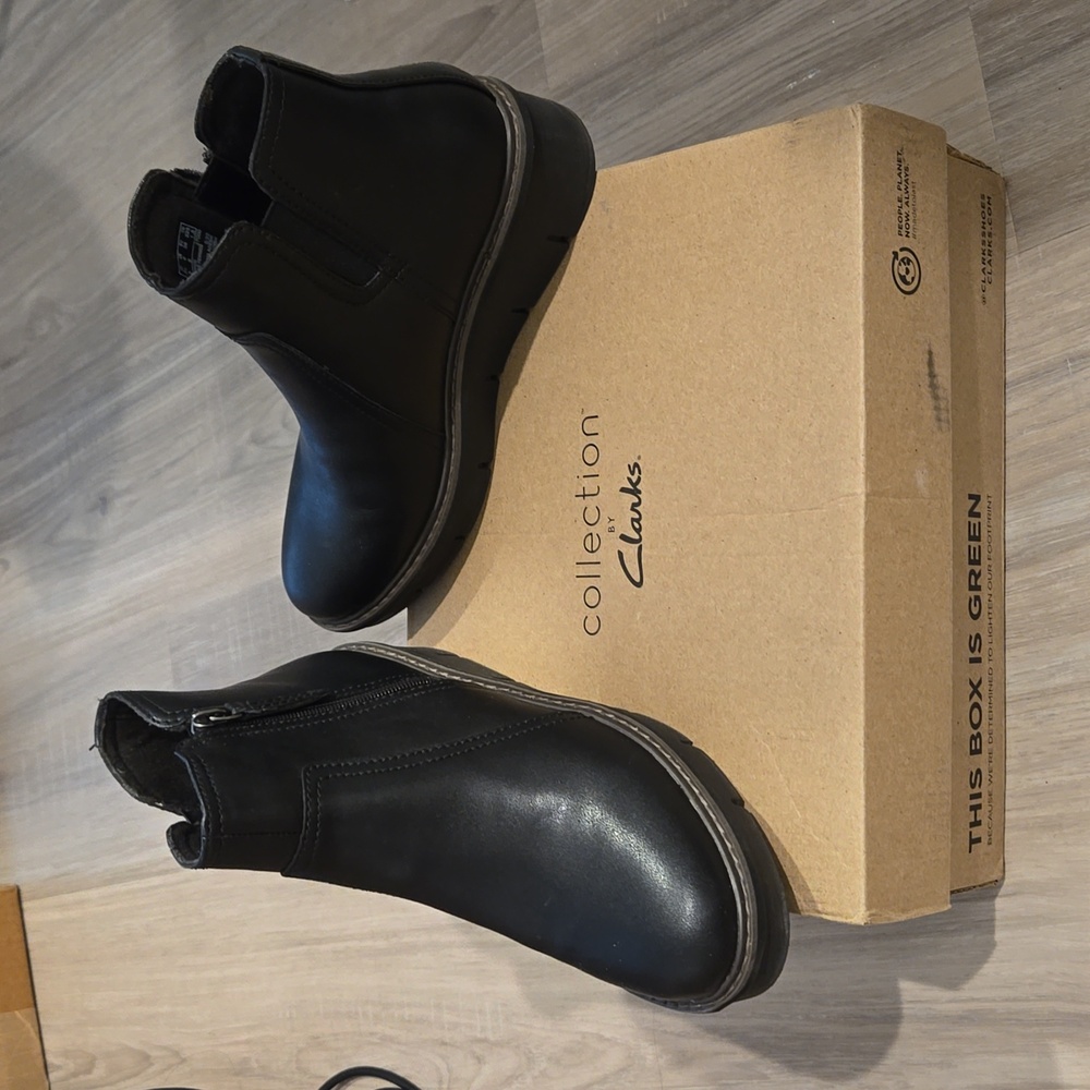 Ankle boots.